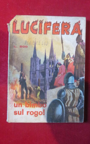 LUCIFERA 5 1972 ELVIPRESS FUMETTO EROTICO [SIT33]