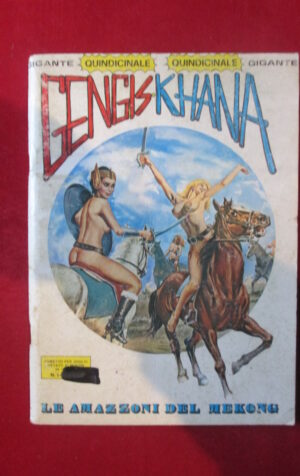 GENGISKHANA 14 1982 GALAX EDITRICE FUMETTO EROTICO [SIT33]