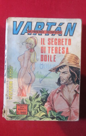 VARTAN 126 - 127 1974 FURIO VIANO EDITORE FUMETTO EROTICO [SIT33]