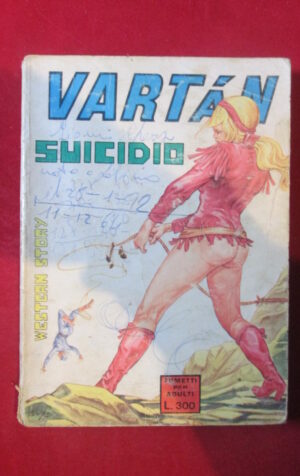 VARTAN 145 1975 FURIO VIANO EDITORE FUMETTO EROTICO [SIT33]