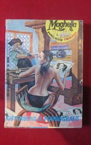 MAGHELLA COLLEZIONE 14 1979 PUBLISTRIP FUMETTO EROTICO [SIT34]