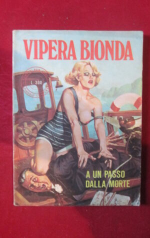 VIPERA BIONDA 4 1977 EDIFUMETTO FUMETTO EROTICO [SIT34]