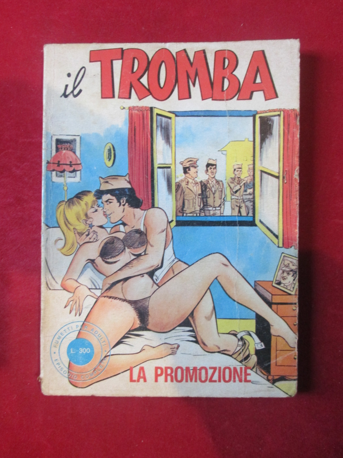 IL TROMBA 19 1976 EDIFUMETTO FUMETTO EROTICO [SIT34]