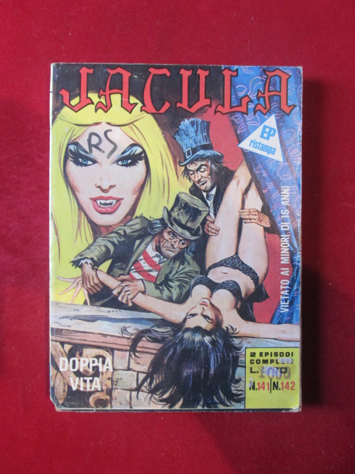 JACULA COLLEZIONE 71 1979 EDIPERIODICI FUMETTO EROTICO [SIT34]