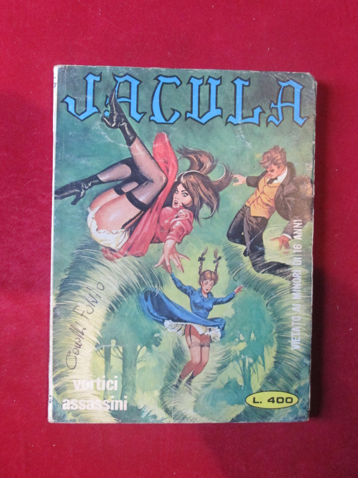 JACULA   287 1980 EDIPERIODICI FUMETTO EROTICO [SIT34]