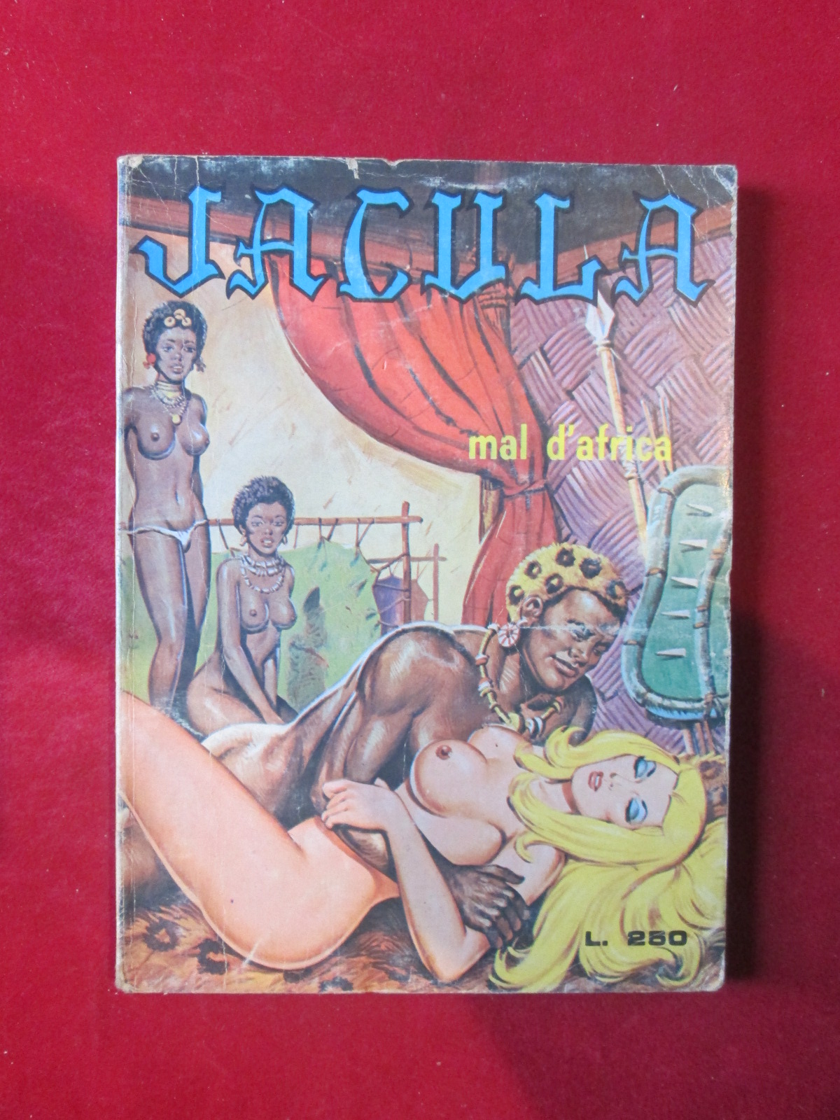 JACULA   188 1976 EDIPERIODICI FUMETTO EROTICO [SIT34]