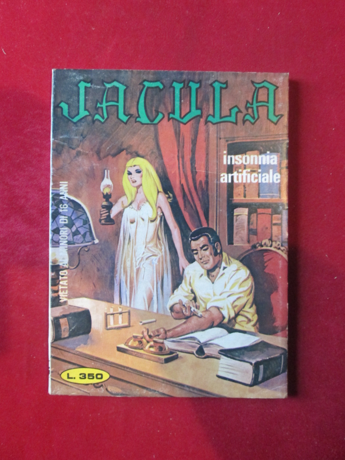 JACULA 283 1980 EDIPERIODICI FUMETTO EROTICO [SIT34]