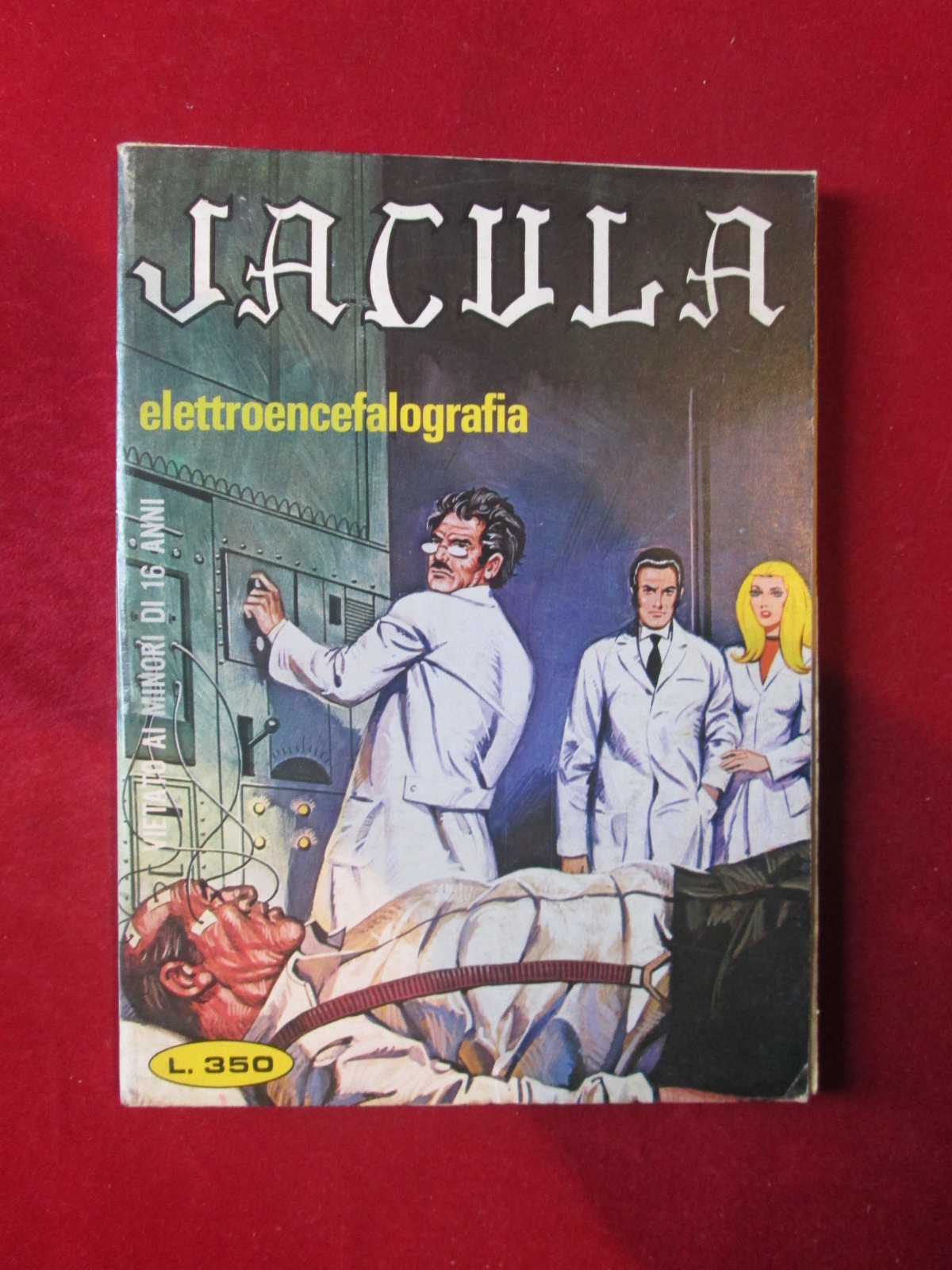 JACULA 281 1980 EDIPERIODICI FUMETTO EROTICO [SIT34]