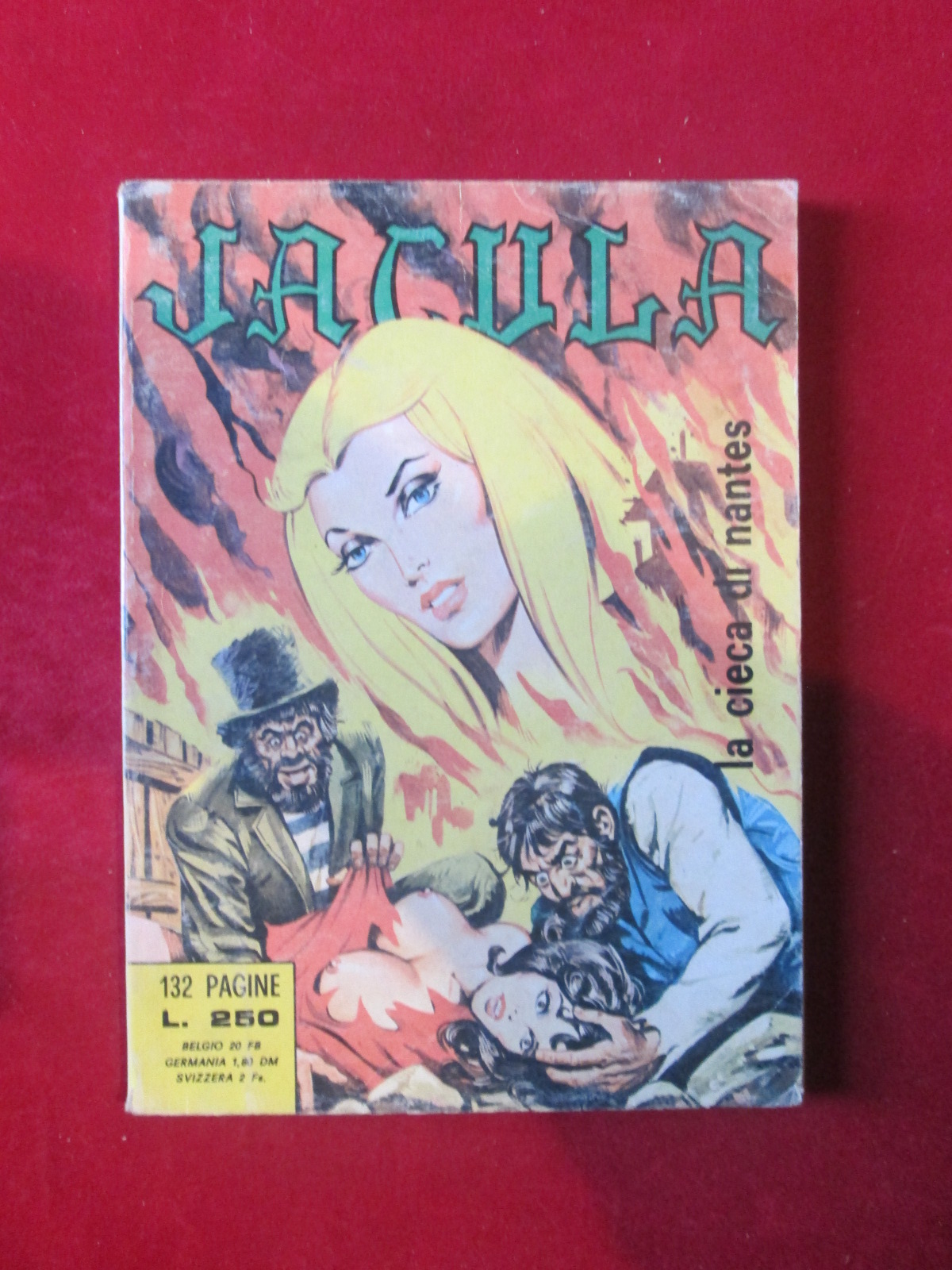 JACULA 140 1974 EDIPERIODICI FUMETTO EROTICO [SIT34]