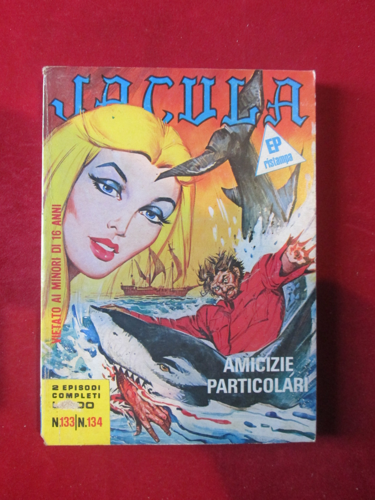 JACULA COLLEZIONE 67 1979 EDIPERIODICI FUMETTO EROTICO [SIT34]