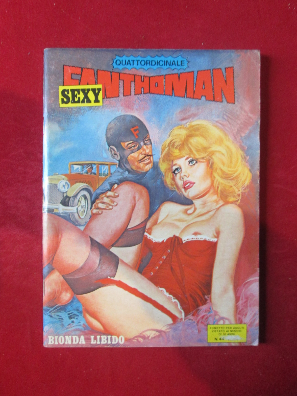 FANTHOMAN SEXY   44 1982 SERIE GIGANTI DEL FUMETTO GALAX EDIZIONI FUMETTO EROTICO [SIT34]
