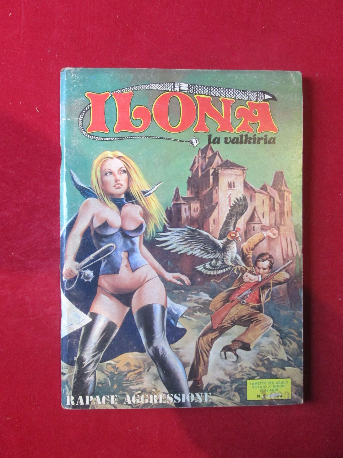 ILONA 5 1980 COLLANA LOVE GALAX EDITRICE FUMETTO EROTICO [SIT34]