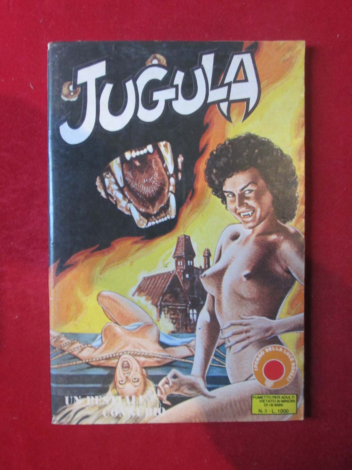 JUGULA - MICIOLINA 3 1983 SUPER FUMETTI EDIZIONI REFLEX FUMETTO EROTICO [SIT34]