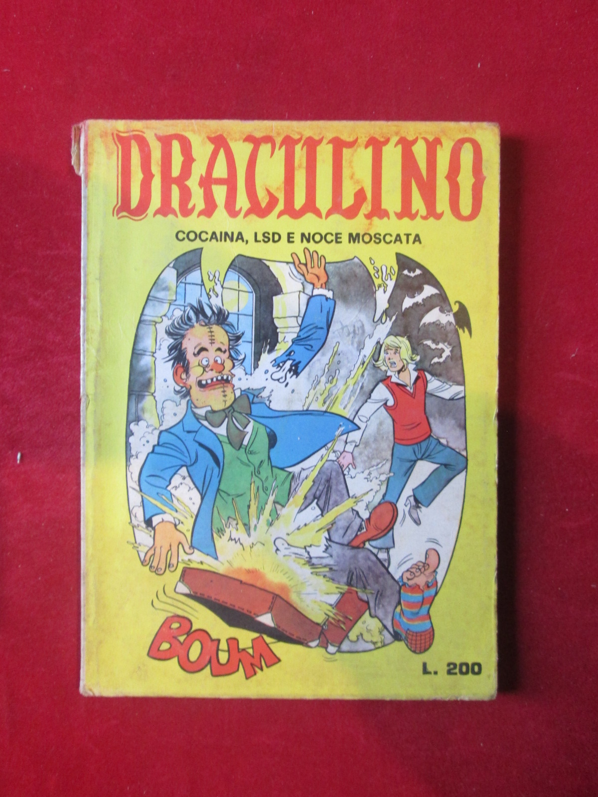 DRACULINO 2 1973 EDIFUMETTO FUMETTO EROTICO [SIT34]