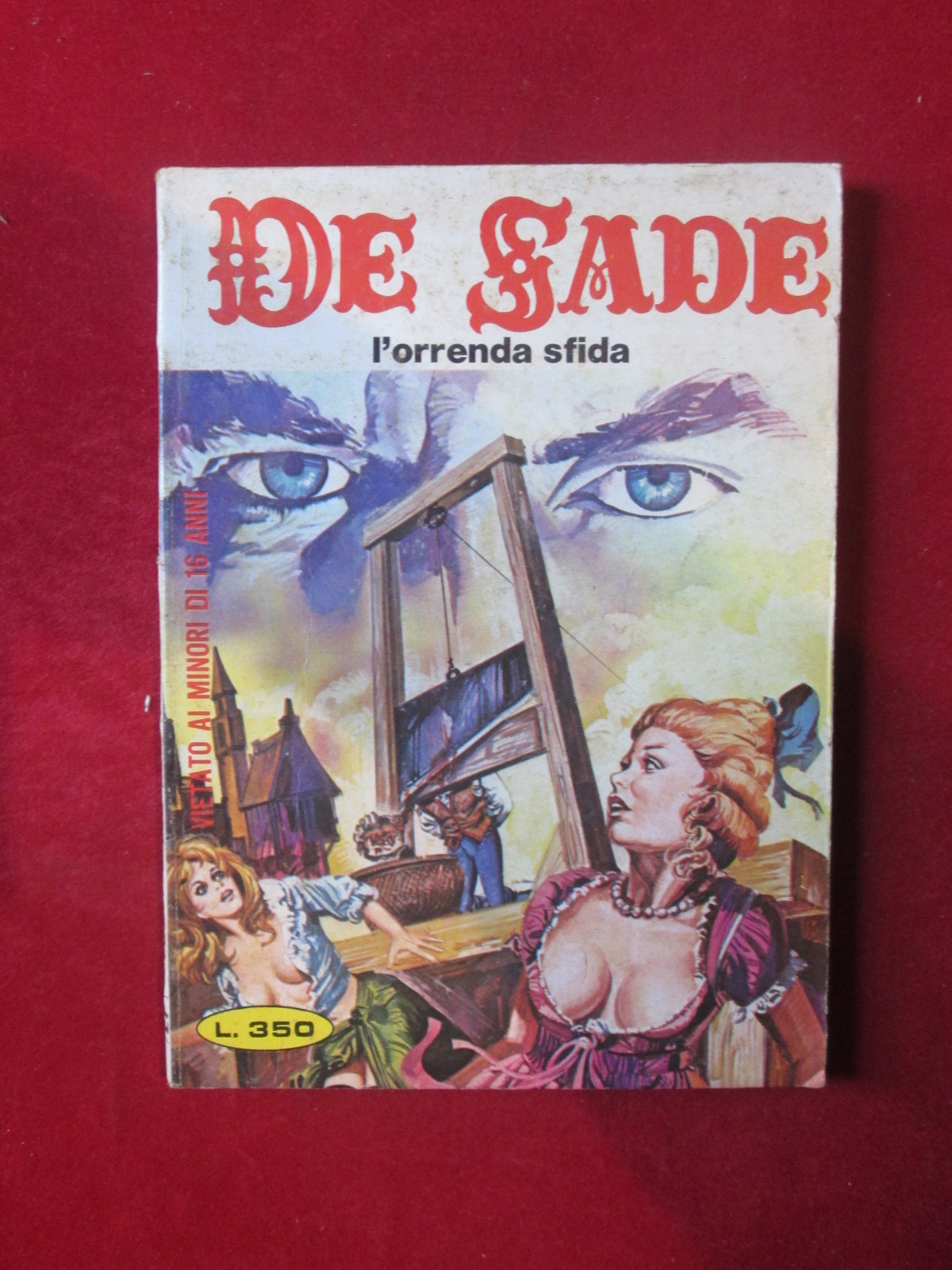 DE SADE 170 1979 EDIPERIODICI FUMETTO EROTICO [SIT34]
