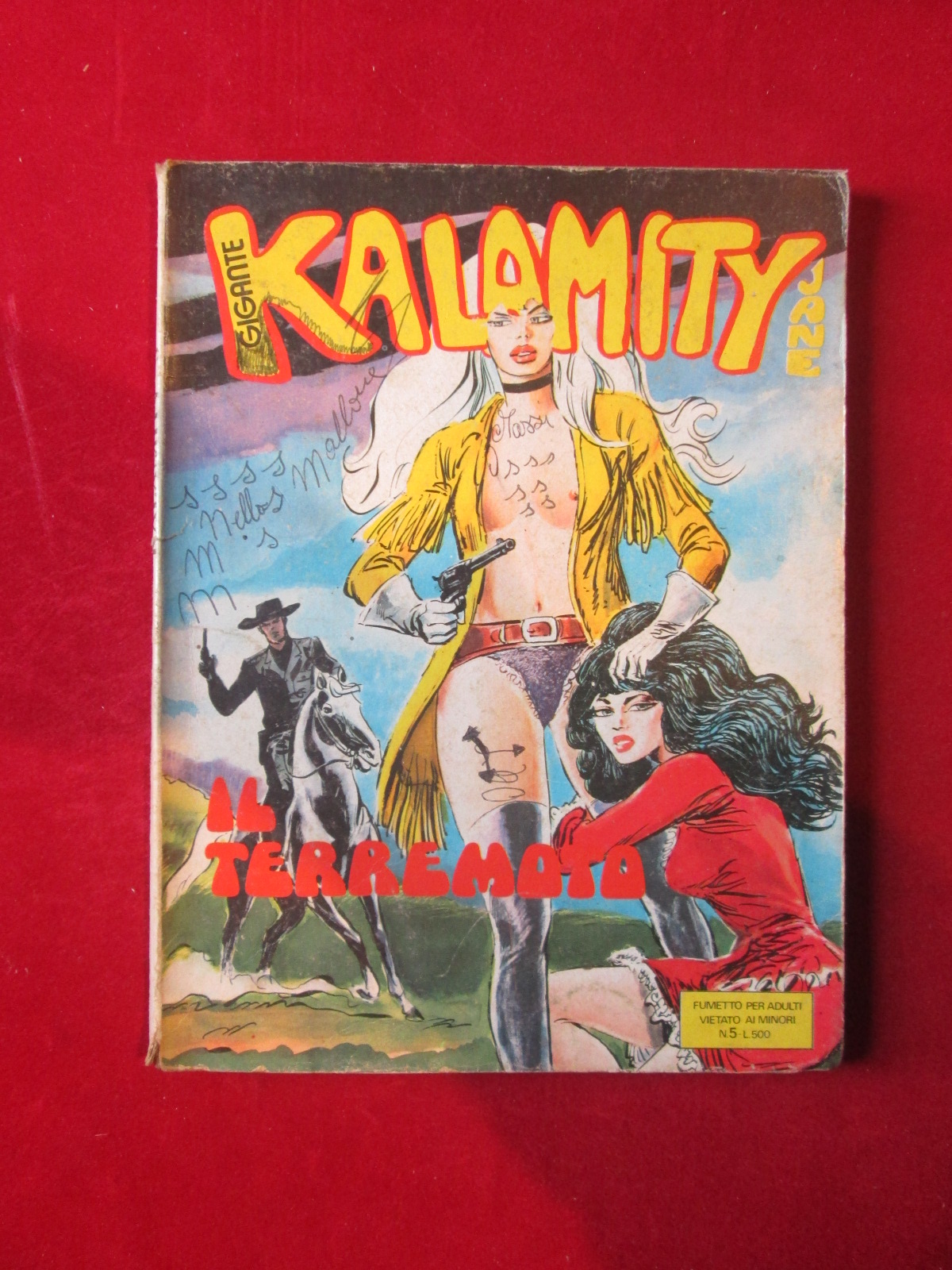 KALAMITY JANE  5 1975 EDINATIONAL SUPER TASCABILI FUMETTO EROTICO [SIT34]