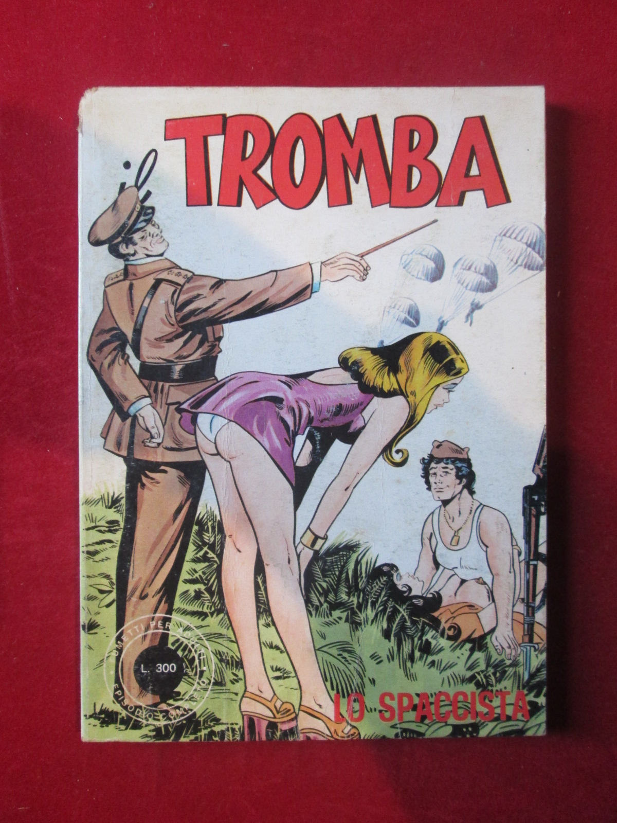 IL TROMBA 18 1976 EDIFUMETTO FUMETTO EROTICO [SIT34]