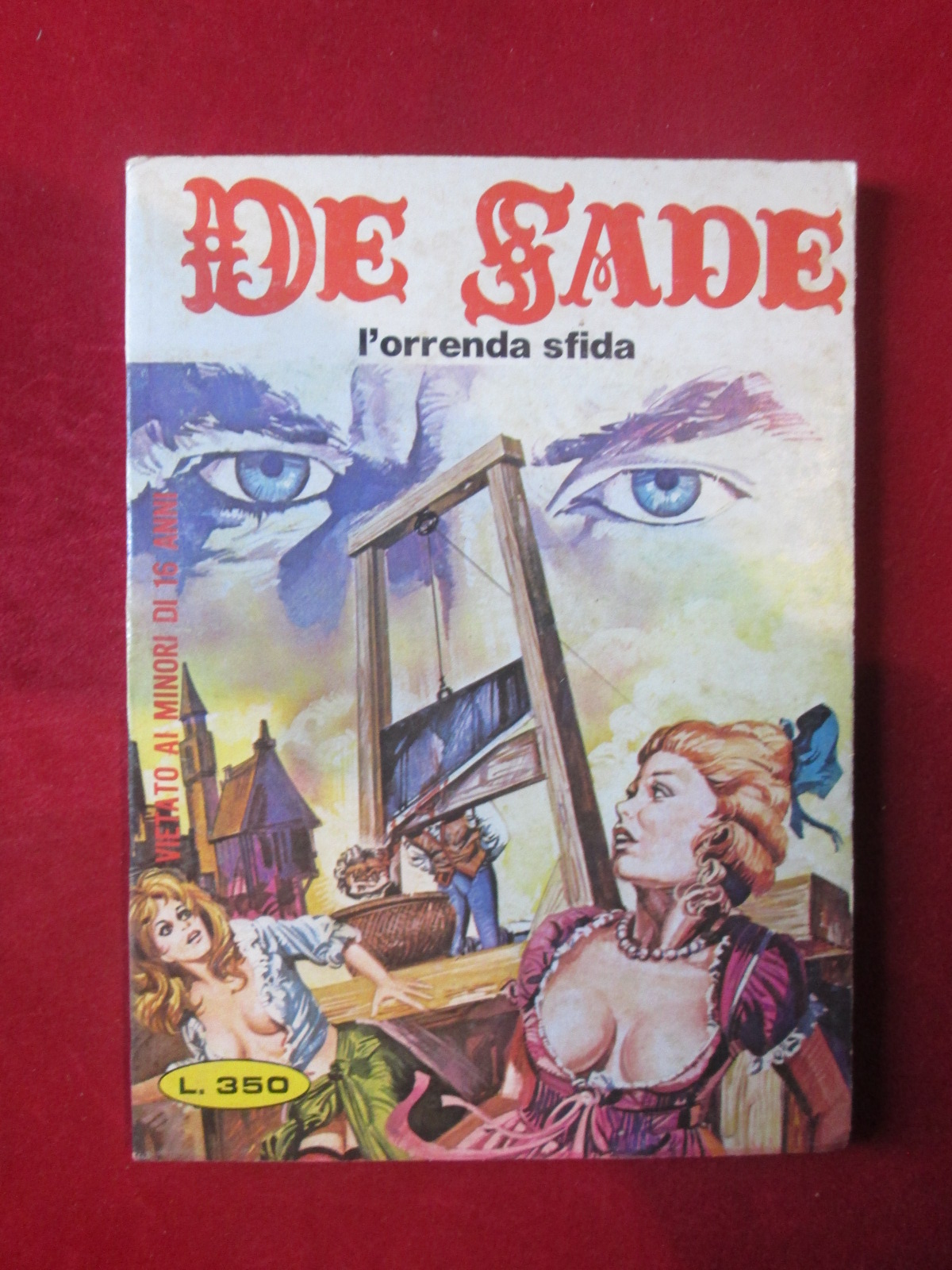DE SADE 170 1979 EDIPERIODICI FUMETTO EROTICO [SIT34]