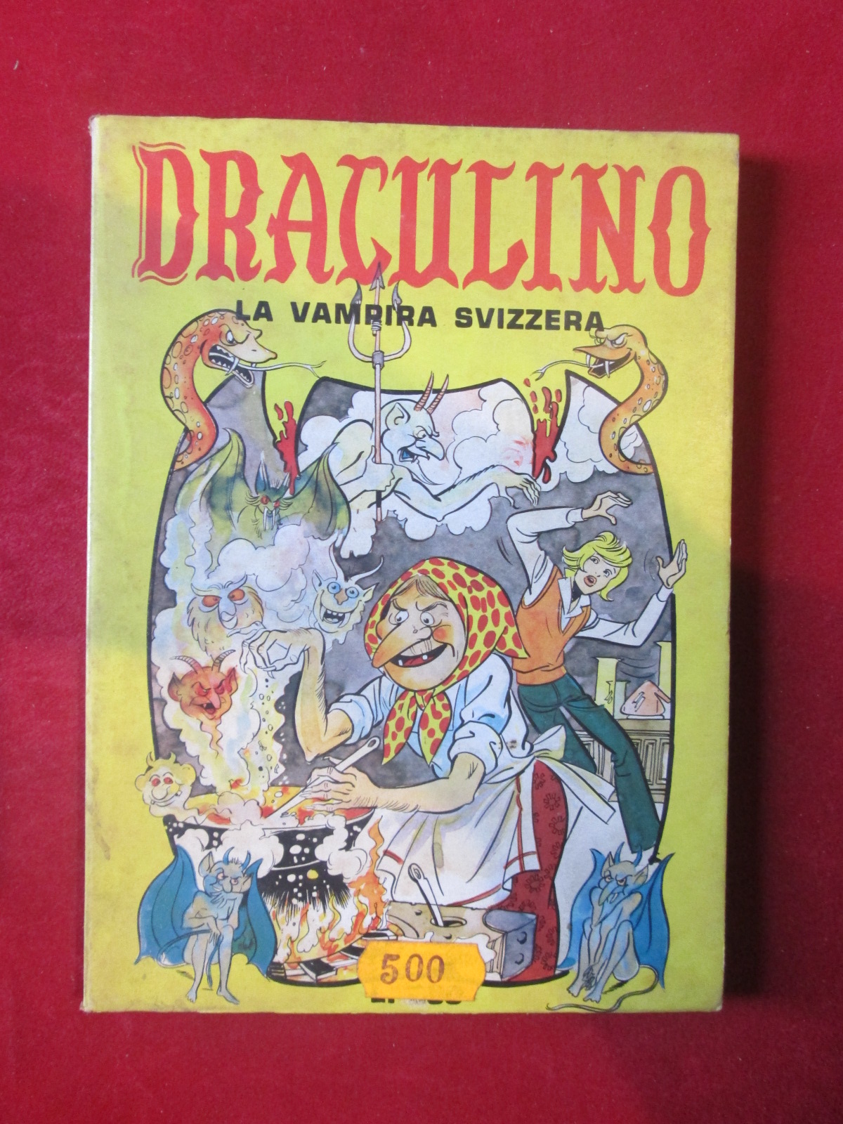 DRACULINO 9 1973 EDIFUMETTO FUMETTO EROTICO [SIT34]