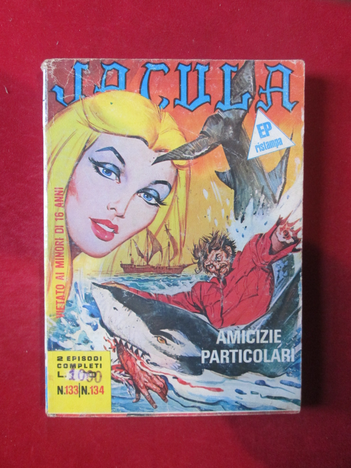 JACULA COLLEZIONE 67 1979 EDIPERIODICI FUMETTO EROTICO [SIT34]