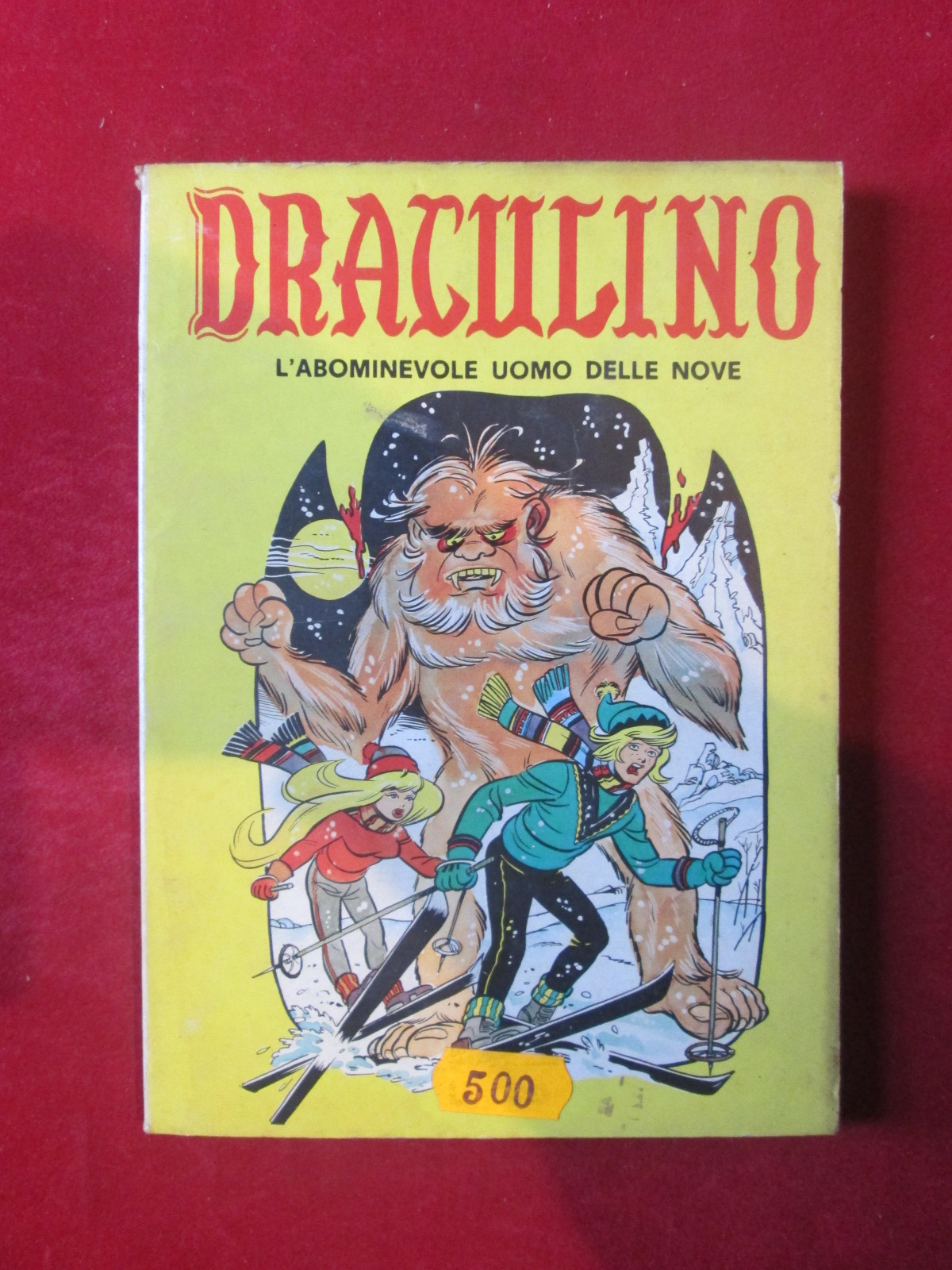 DRACULINO 11 1973 EDIFUMETTO FUMETTO EROTICO [SIT34]