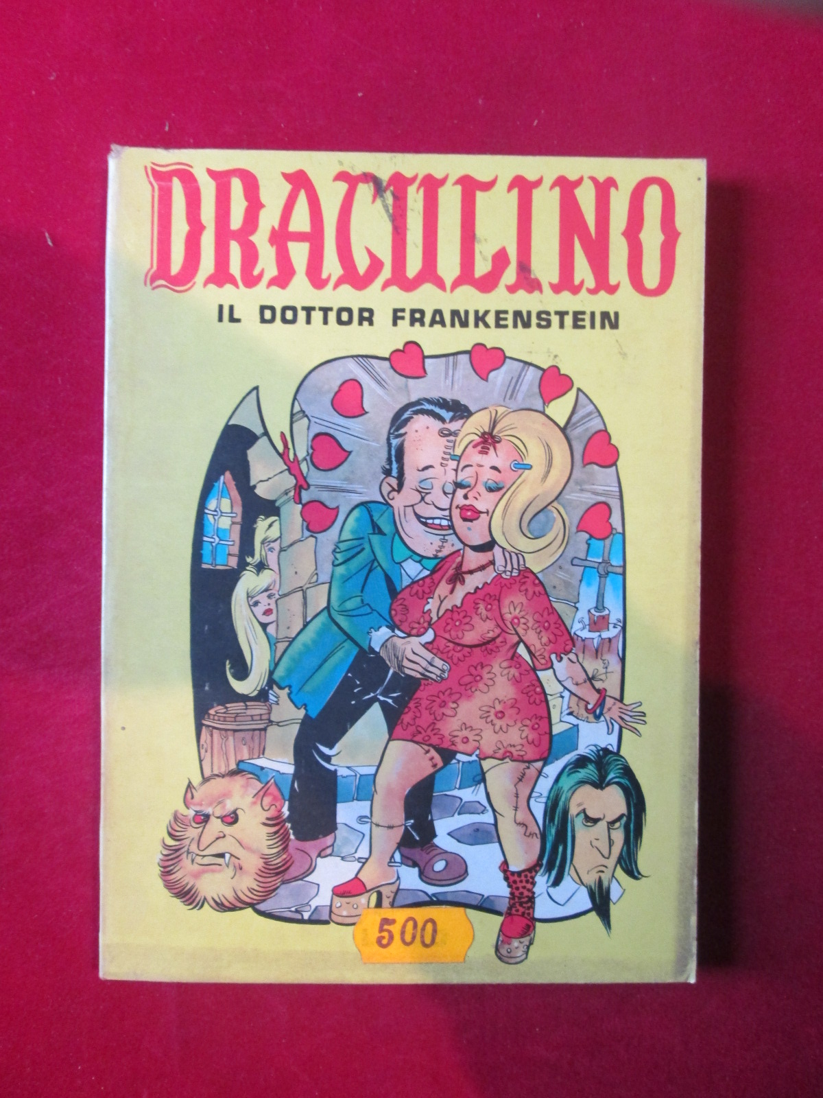 DRACULINO 10 1973 EDIFUMETTO FUMETTO EROTICO [SIT34]