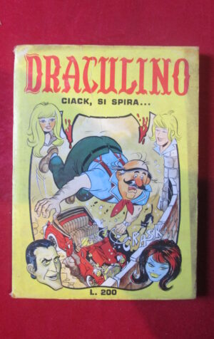 DRACULINO 8 1973 EDIFUMETTO FUMETTO EROTICO [SIT35]