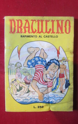 DRACULINO 6 1975 EDIFUMETTO FUMETTO EROTICO [SIT35]