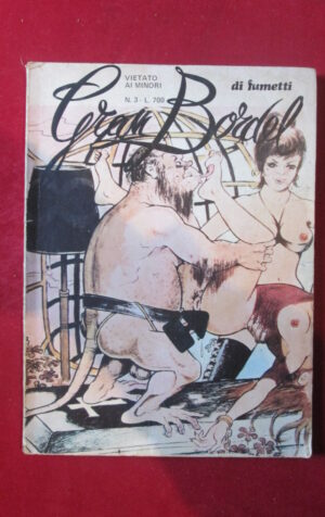 GRAN BORDEL 3 1975 COLLANA LOVE GALAX EDITRICE FUMETTO EROTICO [SIT35]