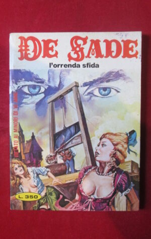 DE SADE 170 1979 EDIPERIODICI FUMETTO EROTICO [SIT35]