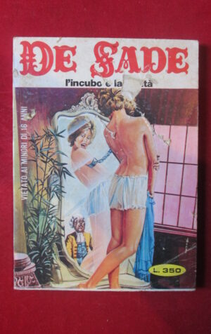 DE SADE 163 1979 EDIPERIODICI FUMETTO EROTICO [SIT35]