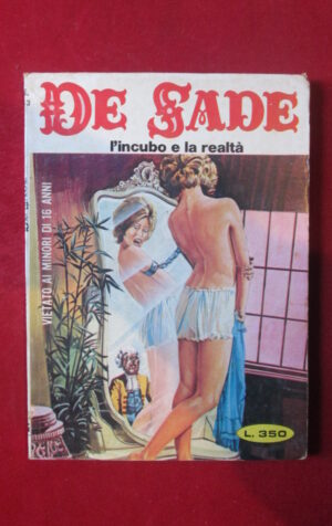 DE SADE 163 1979 EDIPERIODICI FUMETTO EROTICO [SIT35]