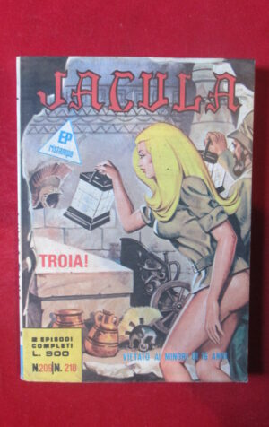 JACULA COLLEZIONE 105 1982 EDIPERIODICI RISTAMPA FUMETTO EROTICO [SIT35]