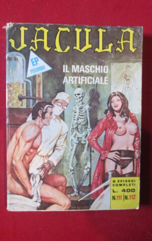 JACULA COLLEZIONE 56 1978 EDIPERIODICI RISTAMPA FUMETTO EROTICO [SIT35]