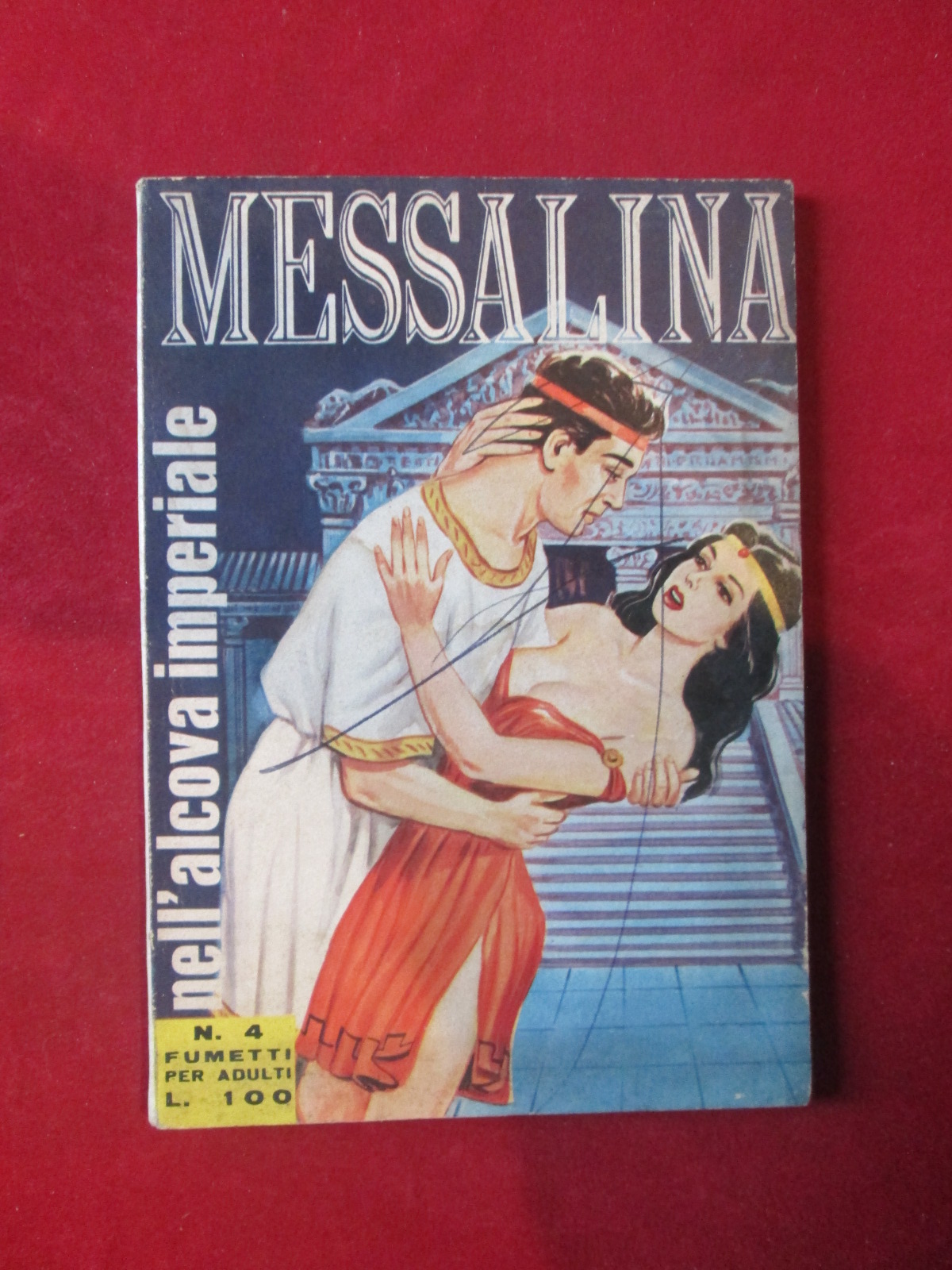 MESSALINA 4 1966 SESSANTASEI FUMETTO EROTICO [SIT35]