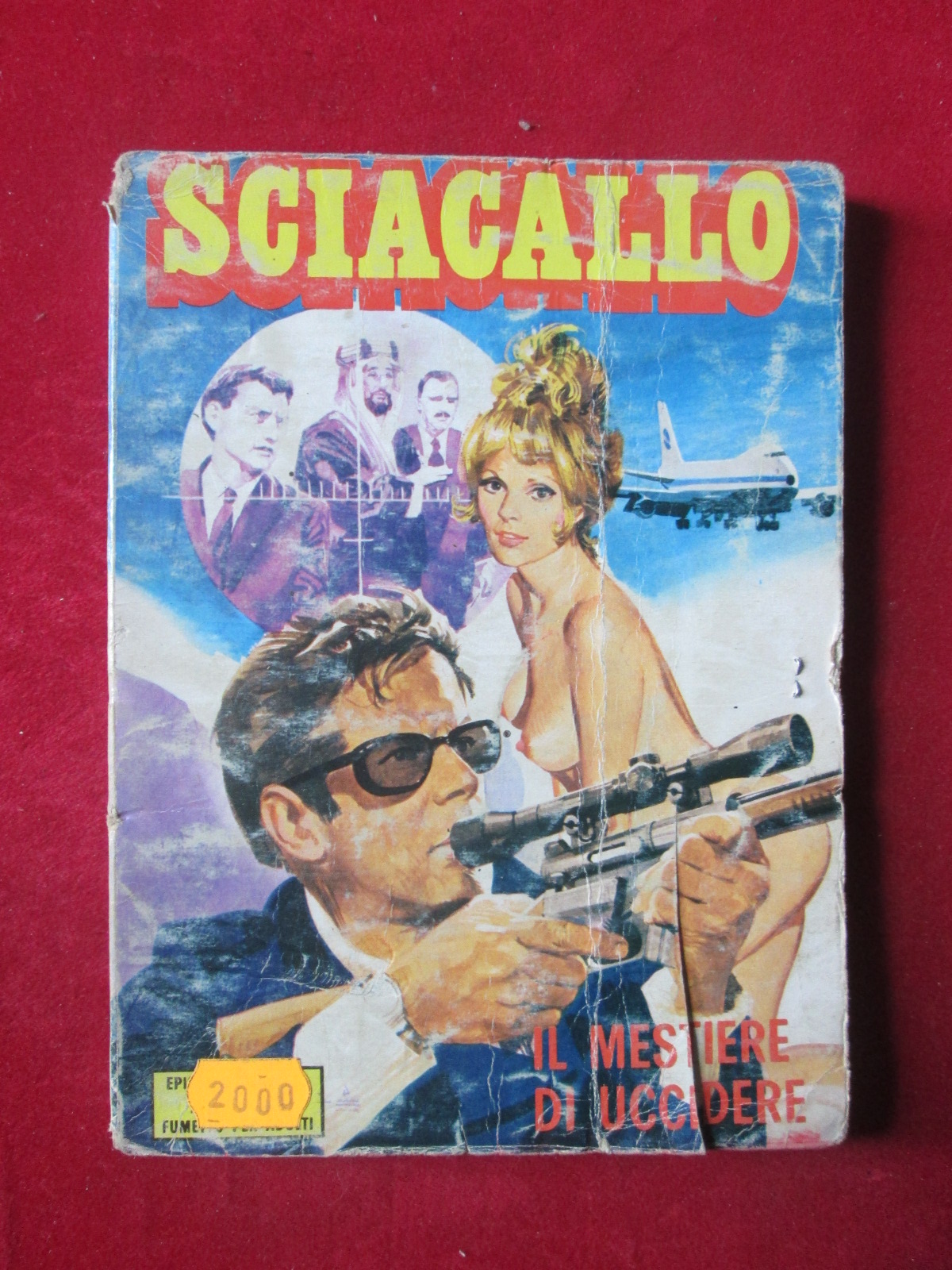 SCIACALLO 1 1973 GEIS FUMETTO EROTICO [SIT35]