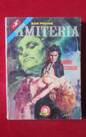SUPER CIMITERIA 27 1984 EDIFUMETTO FUMETTO EROTICO [SIT35]