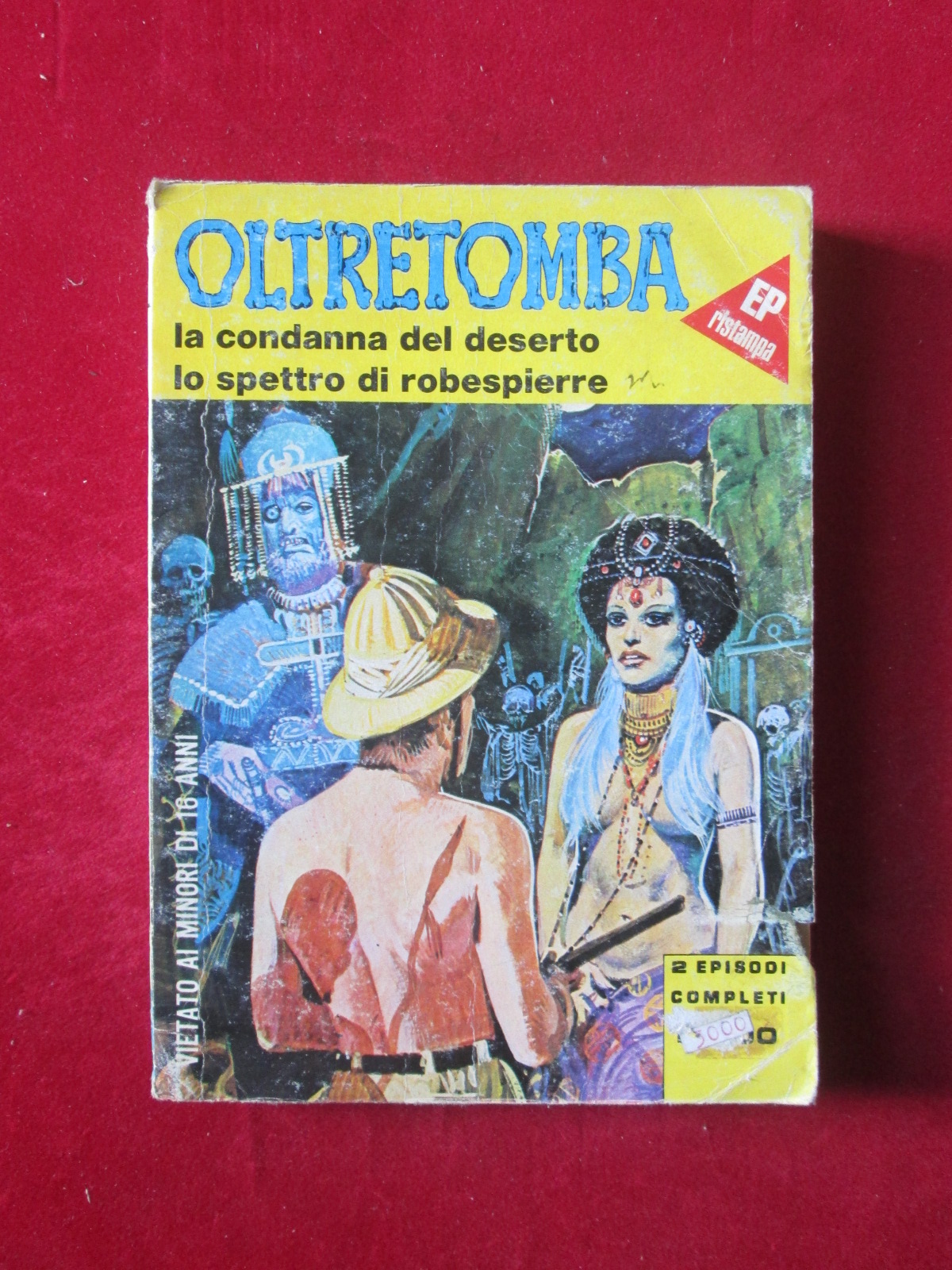 OLTRETOMBA COLLEZIONE 32 1979 EDIPERIODICI RISTAMPA FUMETTO EROTICO [SIT35]