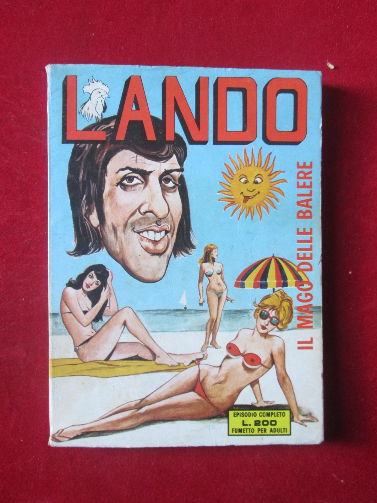 LANDO 2 1973 GEIS FUMETTO EROTICO [SIT36]
