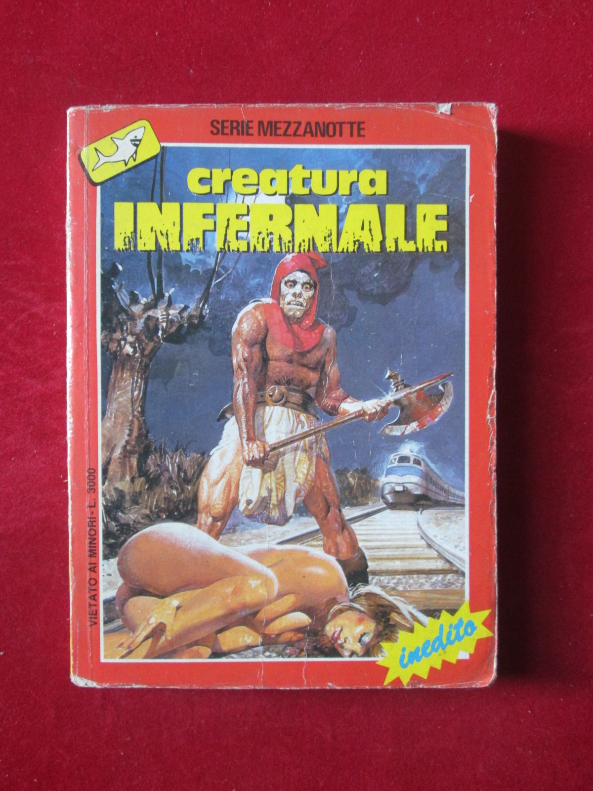 SERIE MEZZANOTTE 8 1990 EDIFUMETTO FUMETTO EROTICO [SIT36]