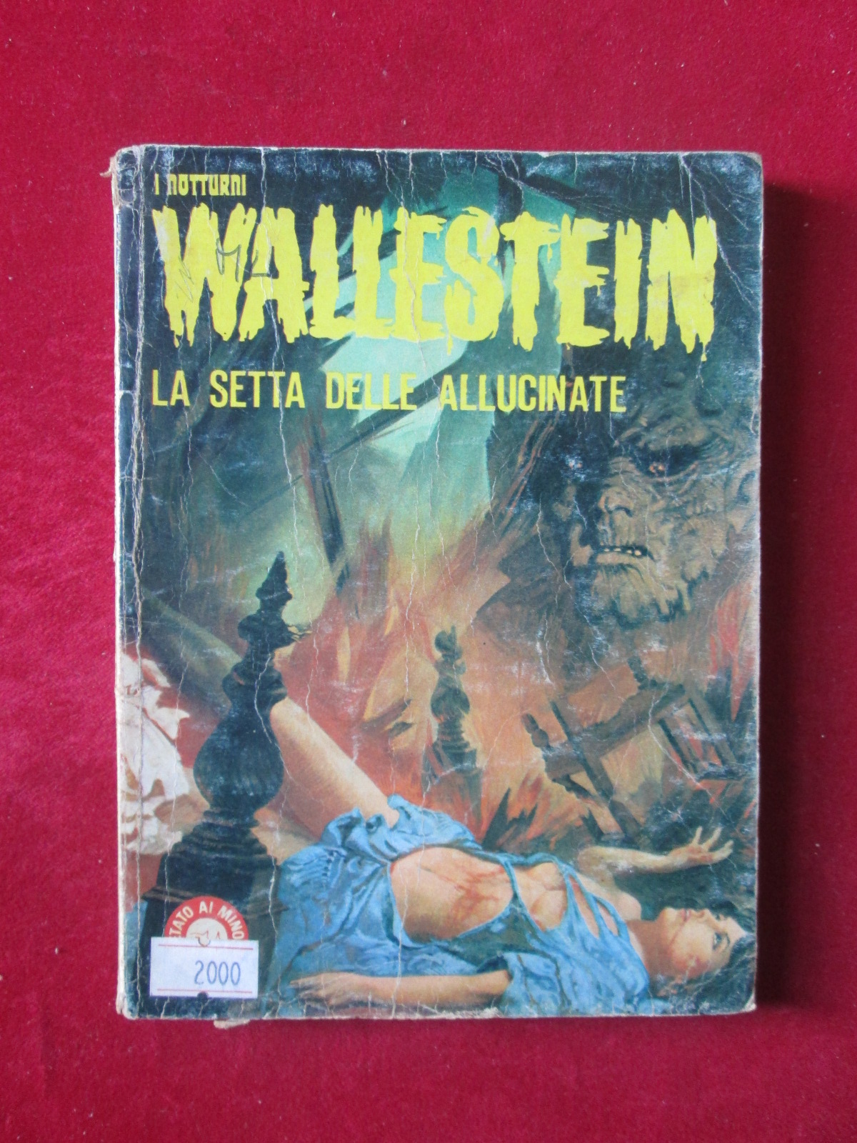 WALLESTEIN RISTAMPA 13 1980 EDIFUMETTO FUMETTO EROTICO [SIT36]