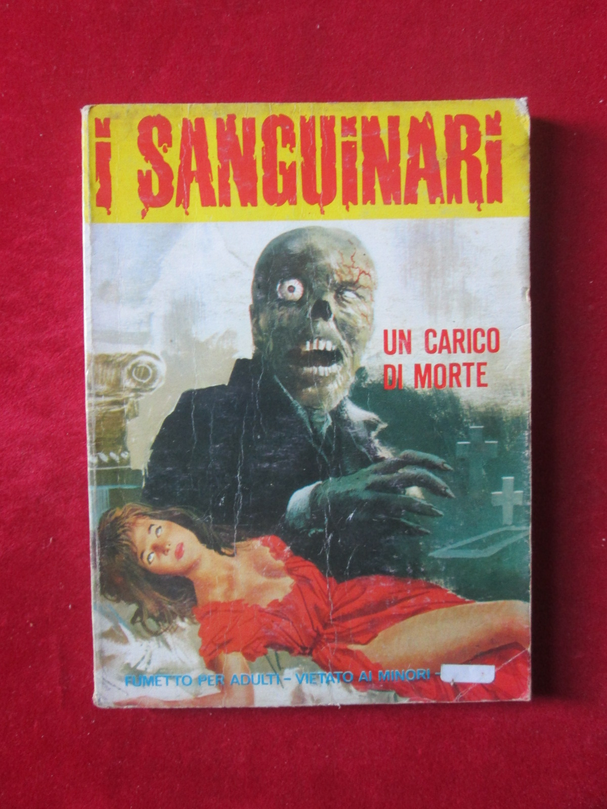 I SANGUINARI 54 1979 EDIFUMETTO FUMETTO EROTICO [SIT36]