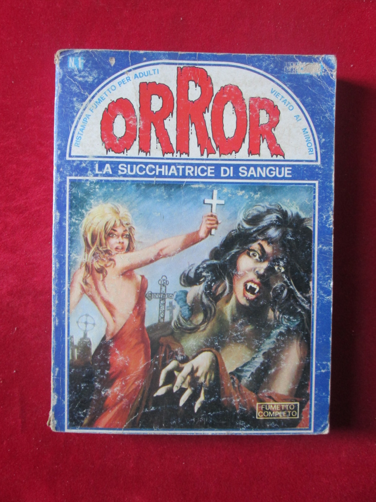 ORROR FUMETTI 1 1979 EDIFUMETTO FUMETTO EROTICO [SIT36]
