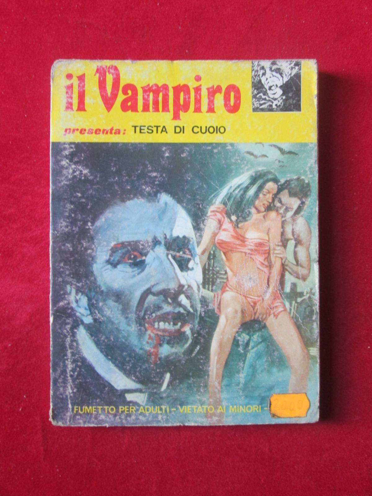 IL VAMPIRO 47 1978 EDIFUMETTO FUMETTO EROTICO [SIT36]