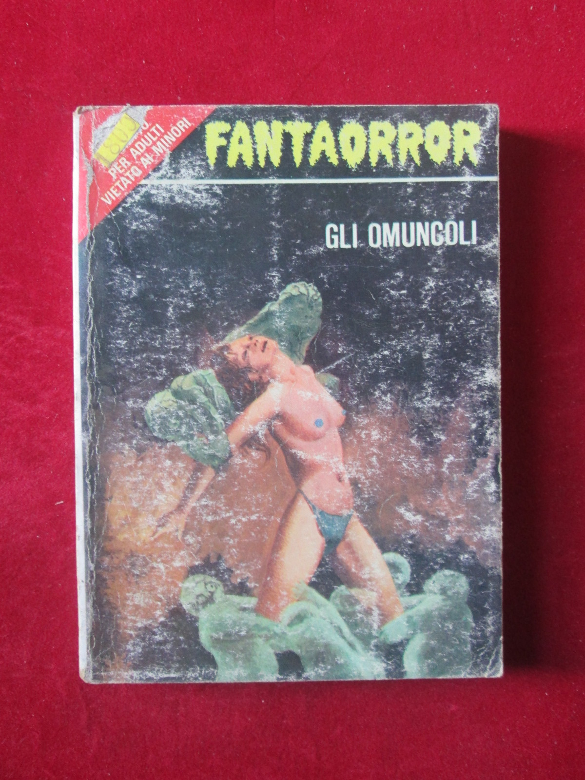 FANTAORROR 12 1979 EDIFUMETTO FUMETTO EROTICO [SIT36]