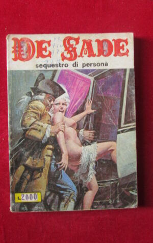 DE SADE 132 1976 EDIPEIRODICI FUMETTO EROTICO [SIT36]