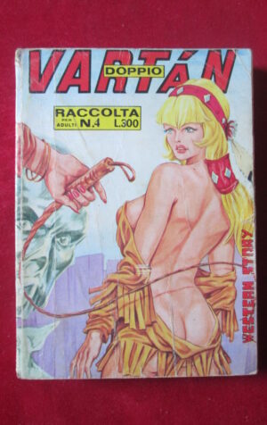 VARTAN RACCOLTA 4 1975 FURIO VIANO EDITORE FUMETTO EROTICO [SIT36]