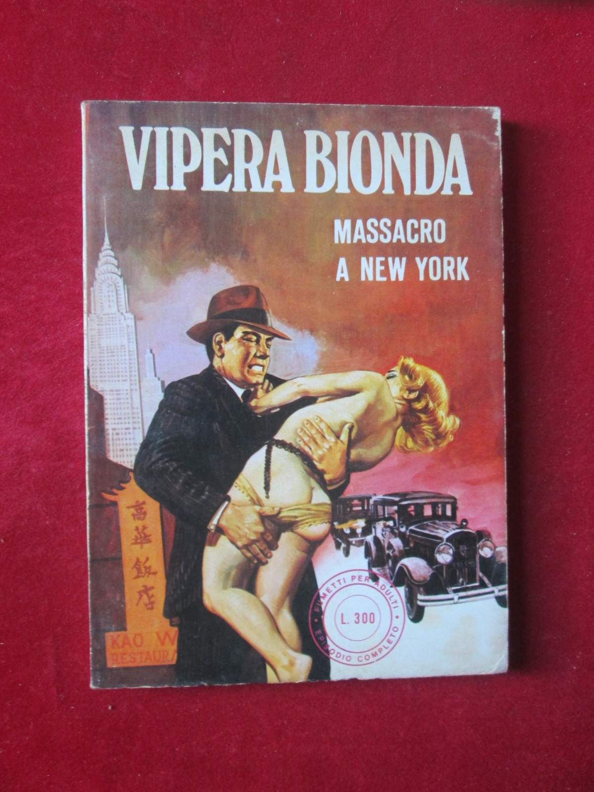 VIPERA BIONDA 10 1978 EDIFUMETTO FUMETTO EROTICO [SIT36]