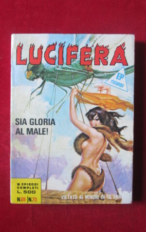 LUCIFERA COLLEZIONE 35 1979 EDIPERIODICI RISTAMPA FUMETTO EROTICO [SIT36]