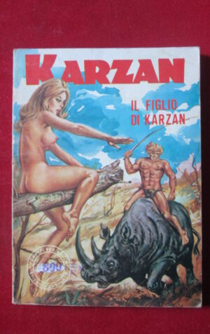 KARZAN 29 1977 EDIFUMETTO FUMETTO EROTICO [SIT36]